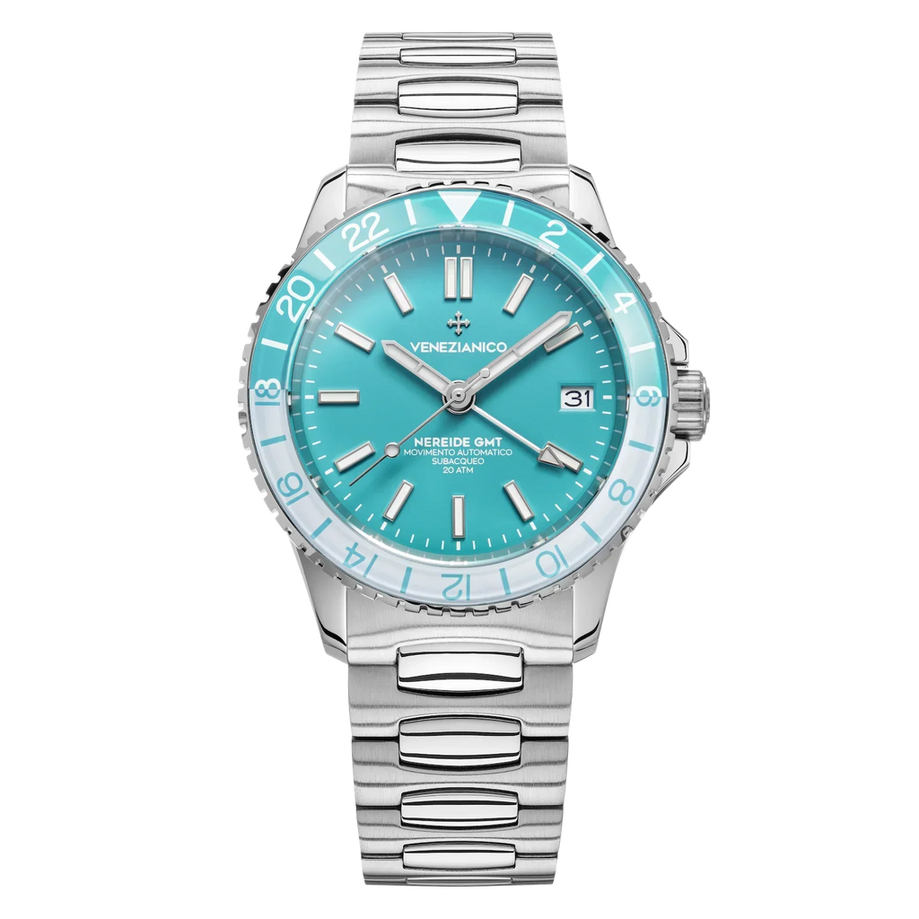 Venezianico Automatic Watch Nereide GMT Cielo