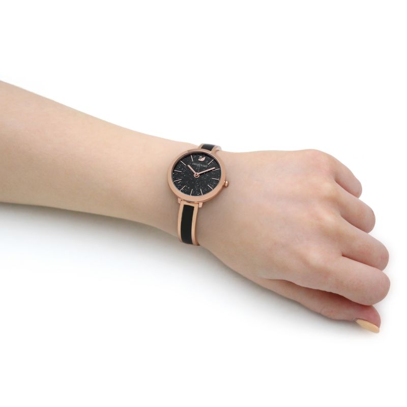 Swarovski Watch Crystalline Delight Black