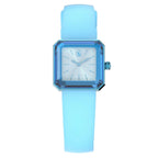 Swarovski Watch Lucent with Silicone Strap Blue