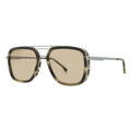 Boss by BOSS Men's Sunglasses Square Browline Tortoise/Brown