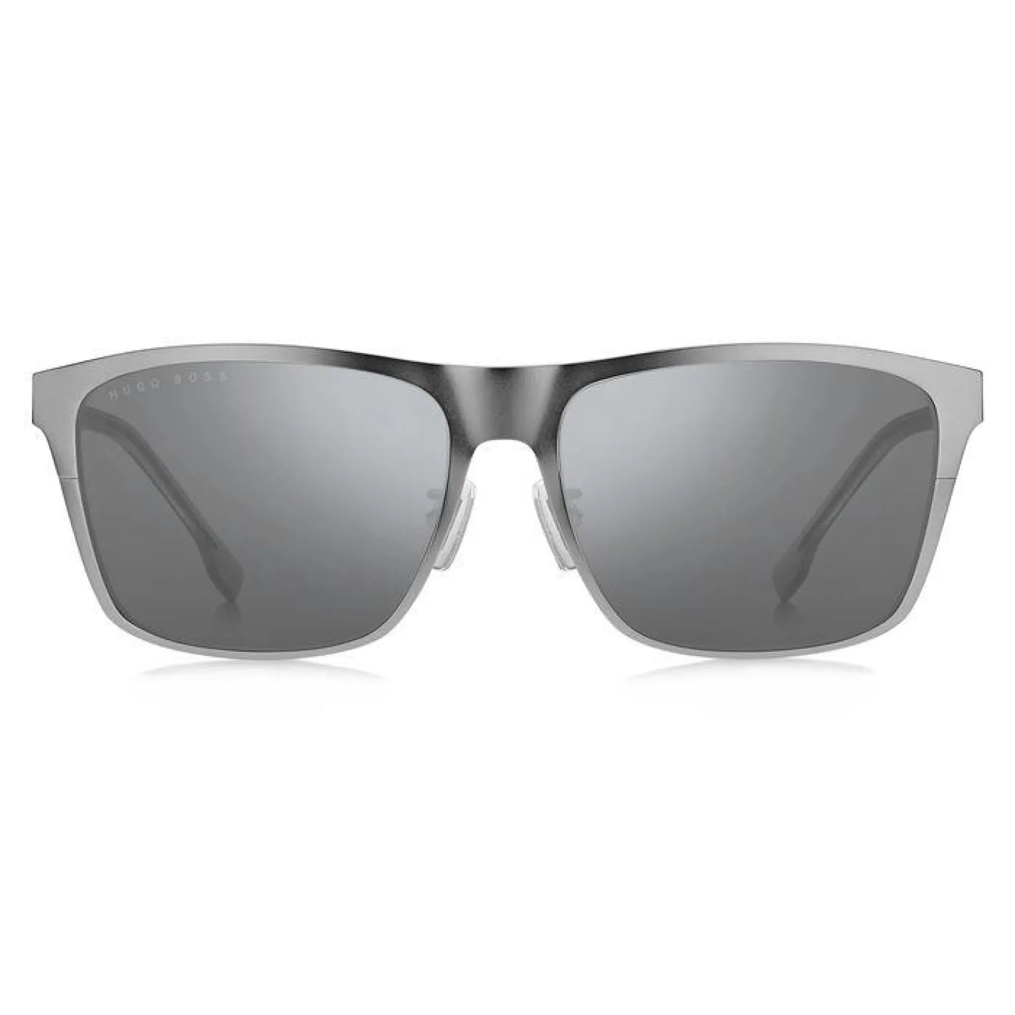 Boss by BOSS Men's Sunglasses Classic Square Silver/Grey