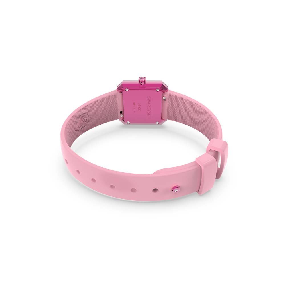 Swarovski Watch Lucent with Silicone Strap Pink