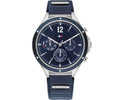 Tommy Hilfiger Ladies Chronograph Watch Eve Blue/Steel