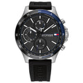 Tommy Hilfiger Men's Watch Chronograph Bank Black