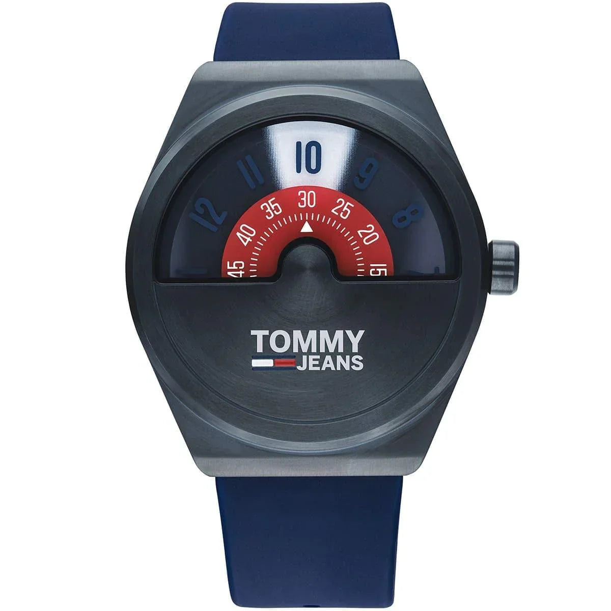Tommy Hilfiger Men's Watch Monogram Pop Blue