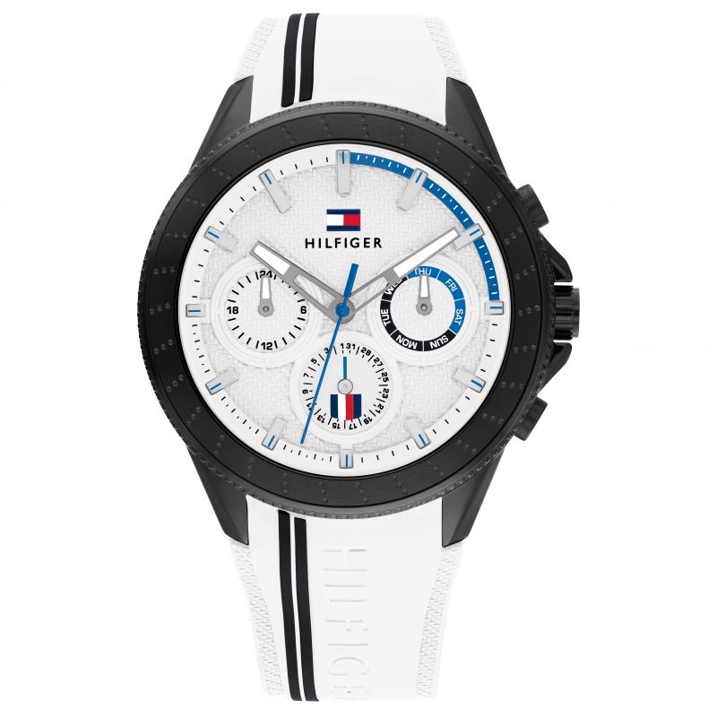 Tommy Hilfiger Men's Watch Chronograph Aiden White