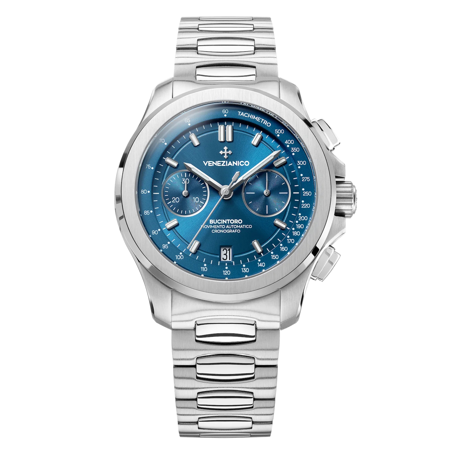 Venezianico Automatic Chronograph Watch Bucintoro 40mm Blue