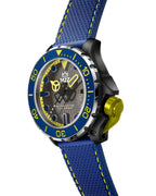 M2Z Men's Diver 200 Blue/Yellow Watch