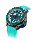 M2Z Men's Diver 200 Teal Watch