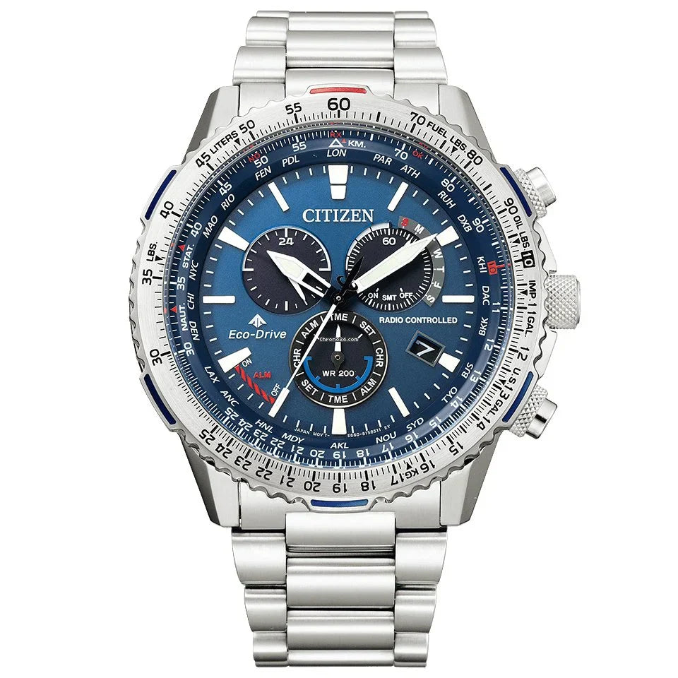 Citizen Eco-Drive Radio Controlled Promaster Men's Watch Blue