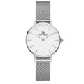 Daniel Wellington Ladies White Petite Stirling Watch