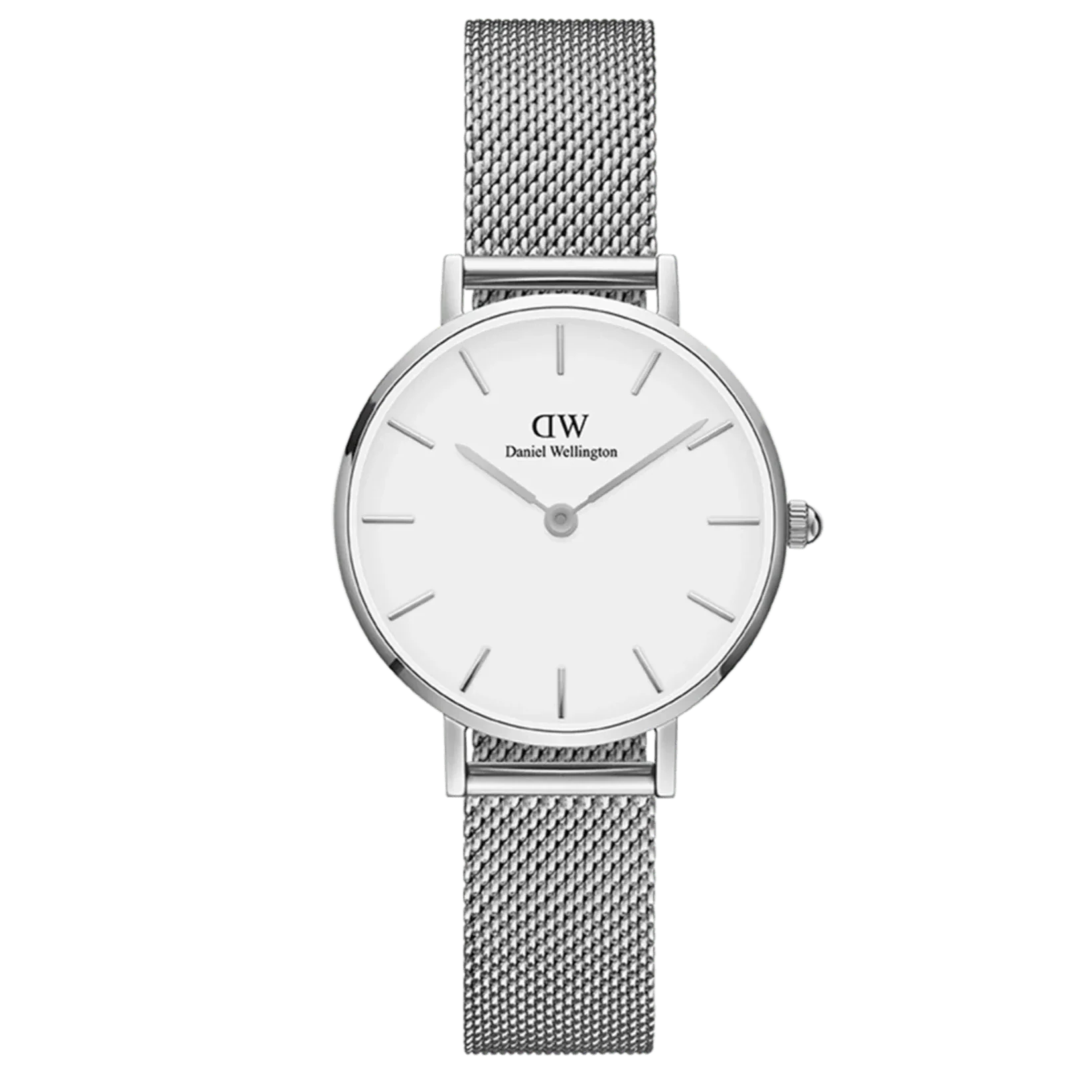 Daniel Wellington Ladies White Petite Stirling Watch