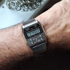 Casio Vintage Unisex Silver Watch
