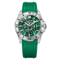 Venezianico Automatic Watch Nereide UltraLeggero 42 Skeleton Green