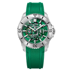 Venezianico Automatic Watch Nereide UltraLeggero 42 Skeleton Green
