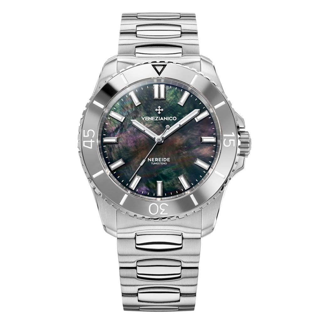 Venezianico Nereide Tungsteno 42 Men's MOP Automatic Watch