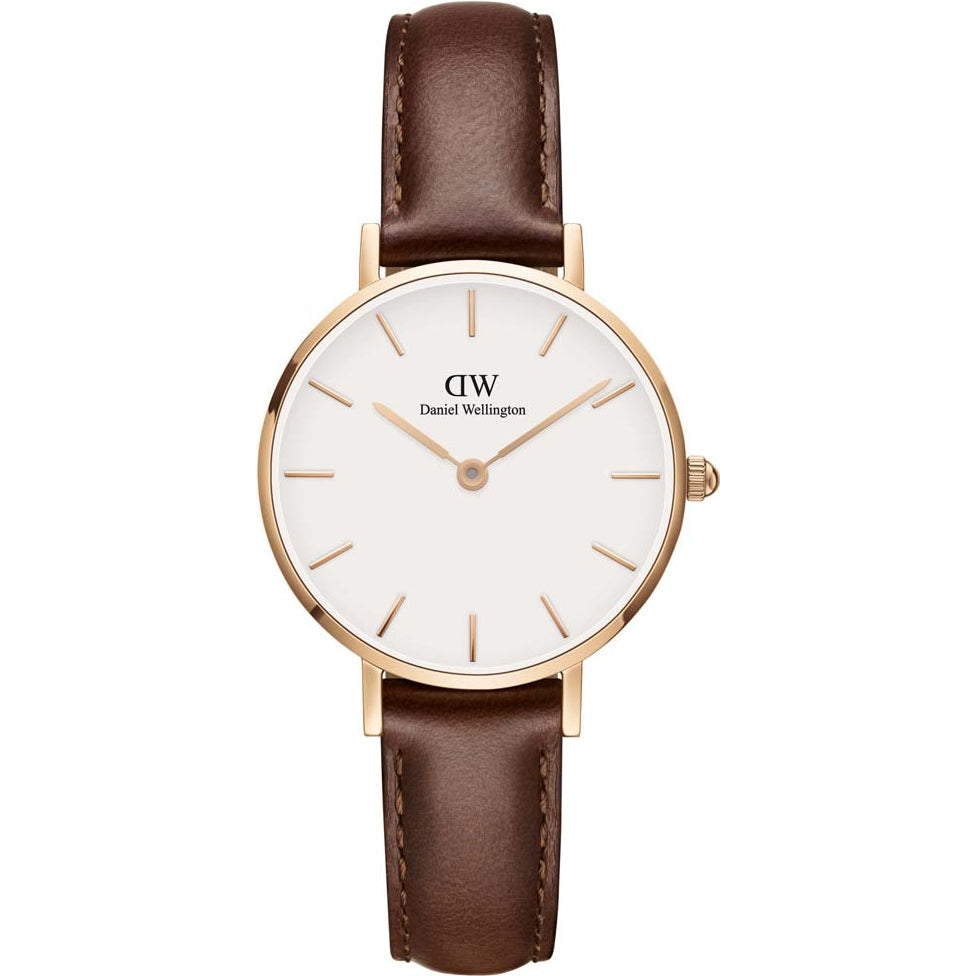 Daniel Wellington Ladies Brown Petite Bristol Watch
