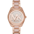Michael Kors Ladies Watch Janelle 42mm Rose Gold
