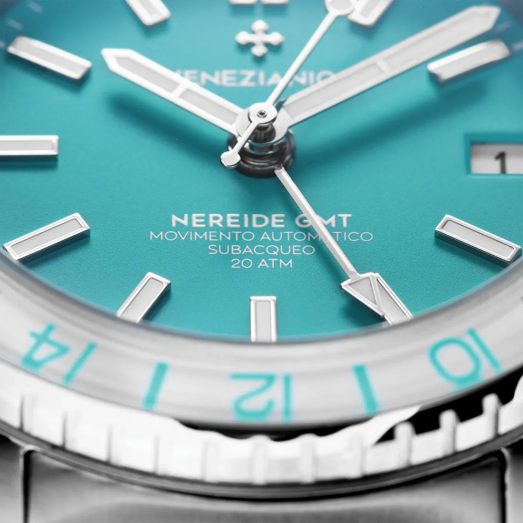 Venezianico Automatic Watch Nereide GMT Cielo