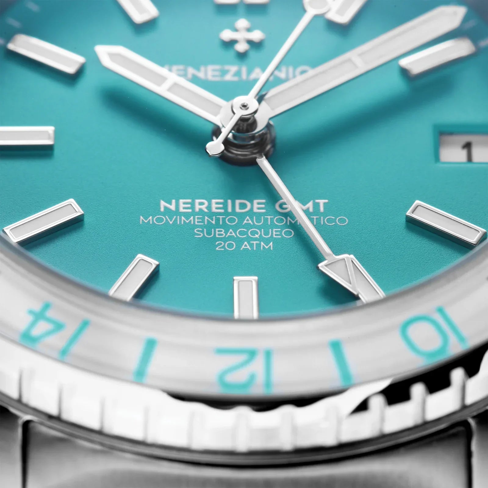 Venezianico Automatic Watch Nereide GMT Cielo