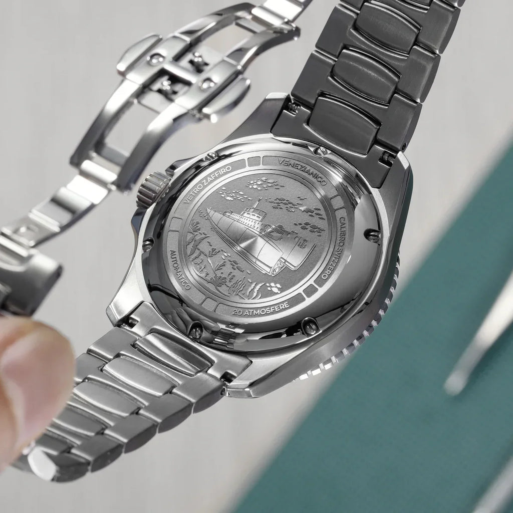Venezianico Automatic Watch Nereide Ceramica White