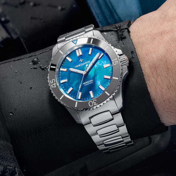 Venezianico Nereide Tungsteno Men's Blue Watch