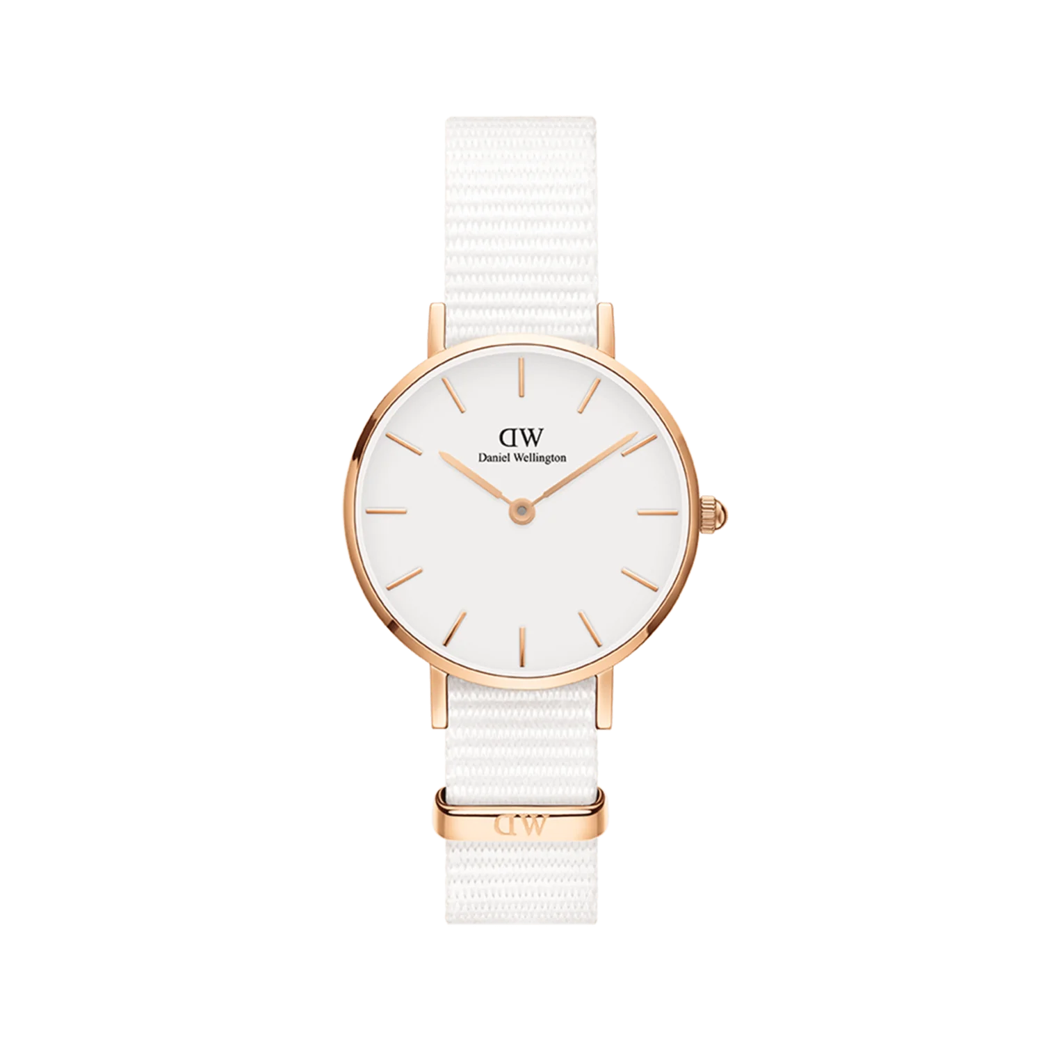 Daniel Wellington Ladies Petite Dover White Watch