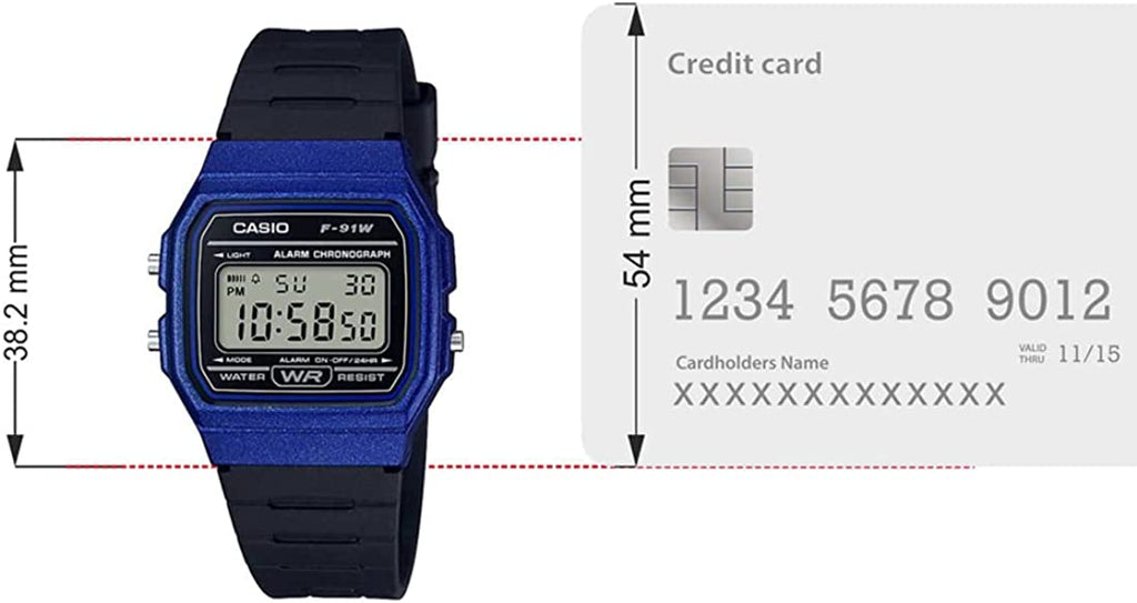 Casio Watch Classic Sports Digital Black/Blue