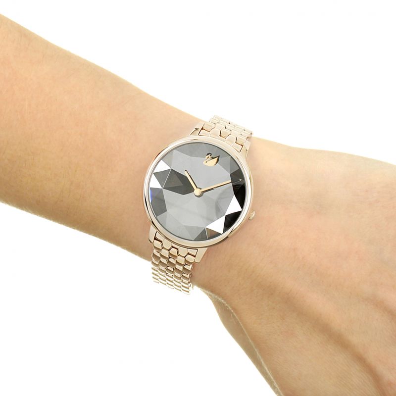 Swarovski Watch Crystal Lake Yellow Gold Grey