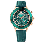Swarovski Watch Octea Lux Chrono Green
