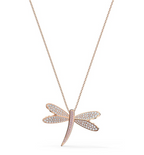 Swarovski Eternal Flower Rose Gold Necklace