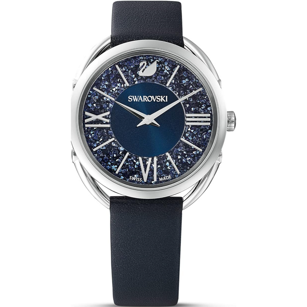 Swarovski Ladies Watch Crystalline Glam Crystal Blue