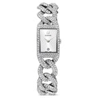 Swarovski Cocktail Crystal Silver Ladies Watch