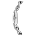 Swarovski Cocktail Crystal Silver Ladies Watch