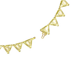Swarovski Ortyx Yellow Triangle Necklace