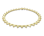 Swarovski Ortyx Yellow Triangle Necklace