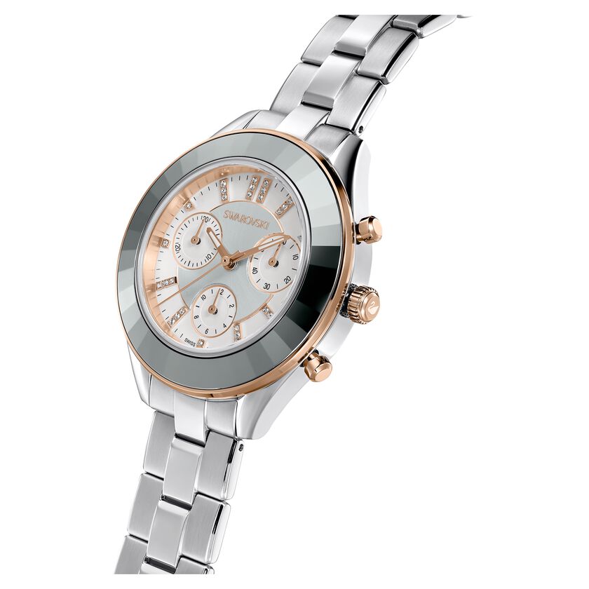 Swarovski Watch Octea Lux Sport Steel White