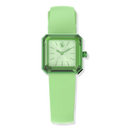 Swarovski Watch Lucent with Silicone Strap Green
