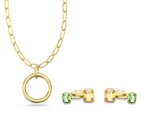 Swarovski Millenia Green AirPods Jewellery
