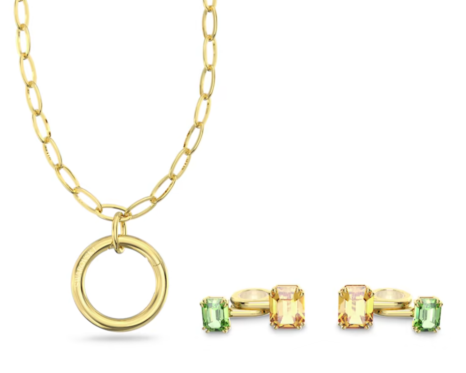 Swarovski Millenia Green AirPods Jewellery