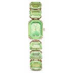 Swarovski Octagon Cut Green Ladies Watch