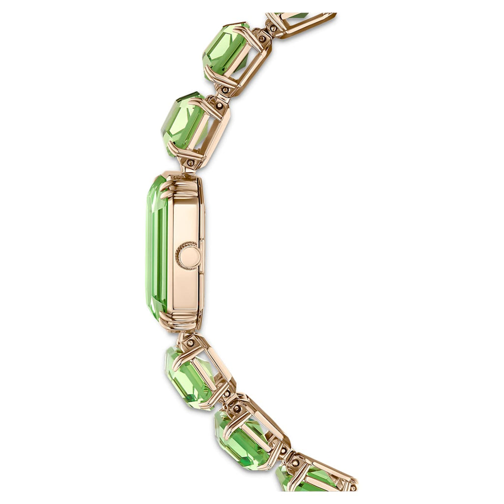 Swarovski Octagon Cut Green Ladies Watch