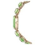 Swarovski Octagon Cut Green Ladies Watch