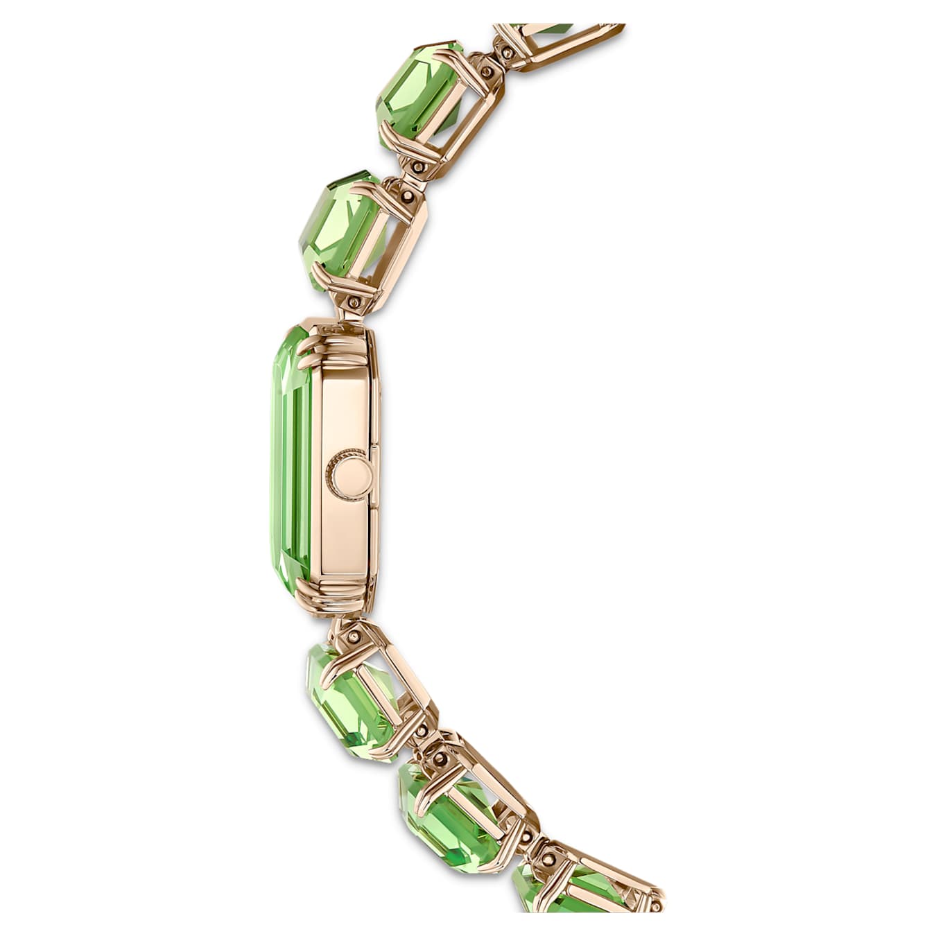 Swarovski Octagon Cut Green Ladies Watch