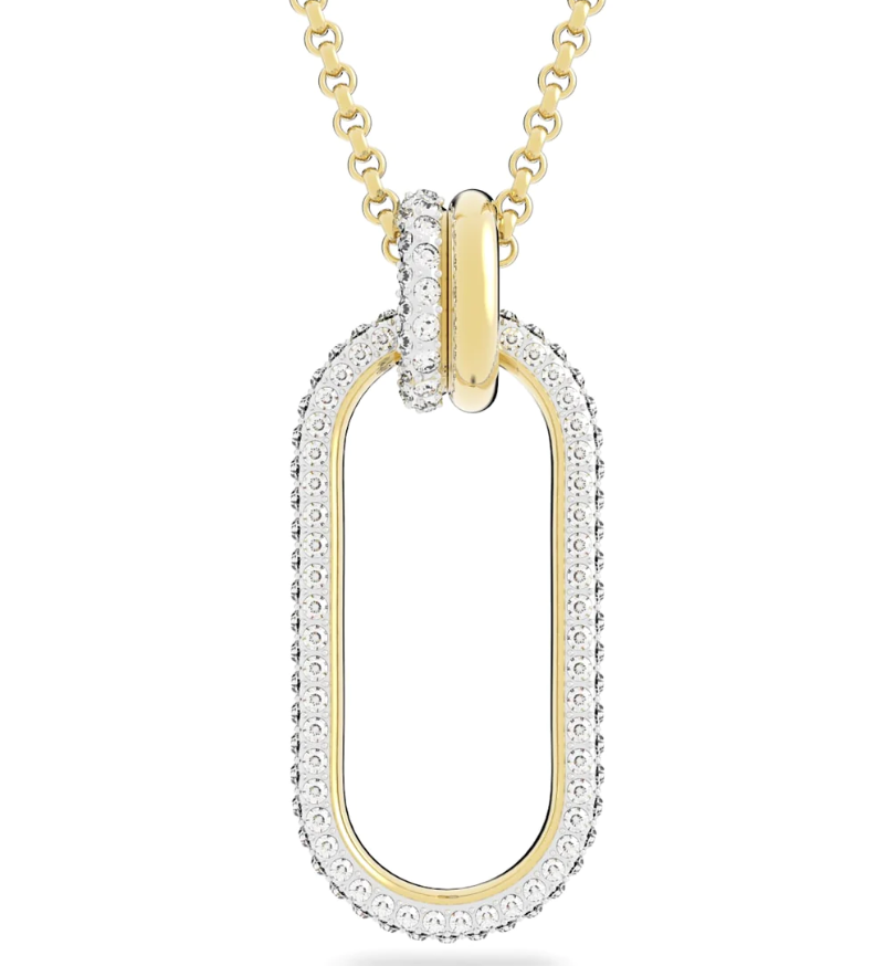 Swarovski SS Stone Long Necklace