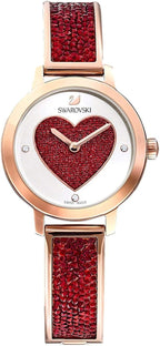 Swarovski Watch Cosmic Rock Red Heart