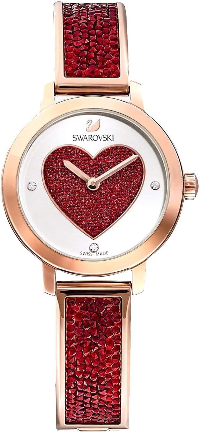 Swarovski Watch Cosmic Rock Red Heart