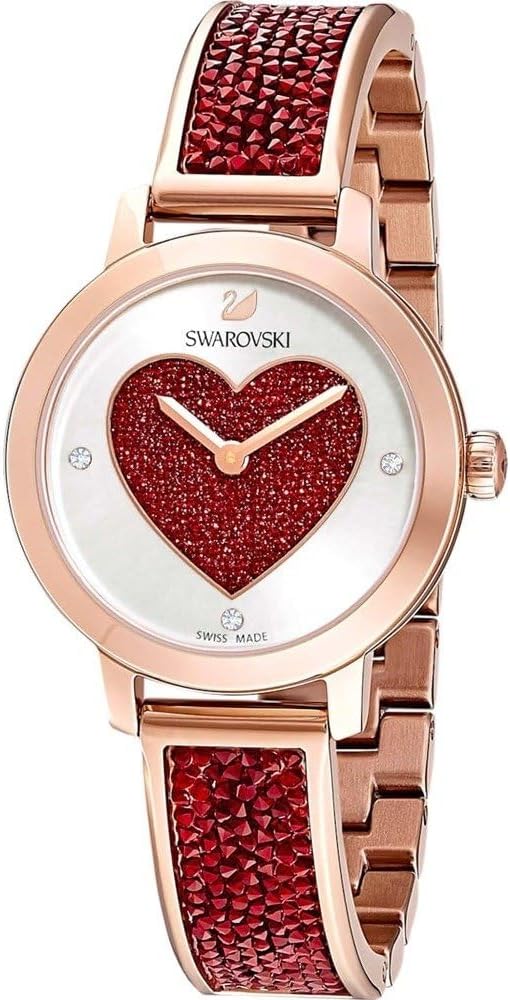 Swarovski Watch Cosmic Rock Red Heart