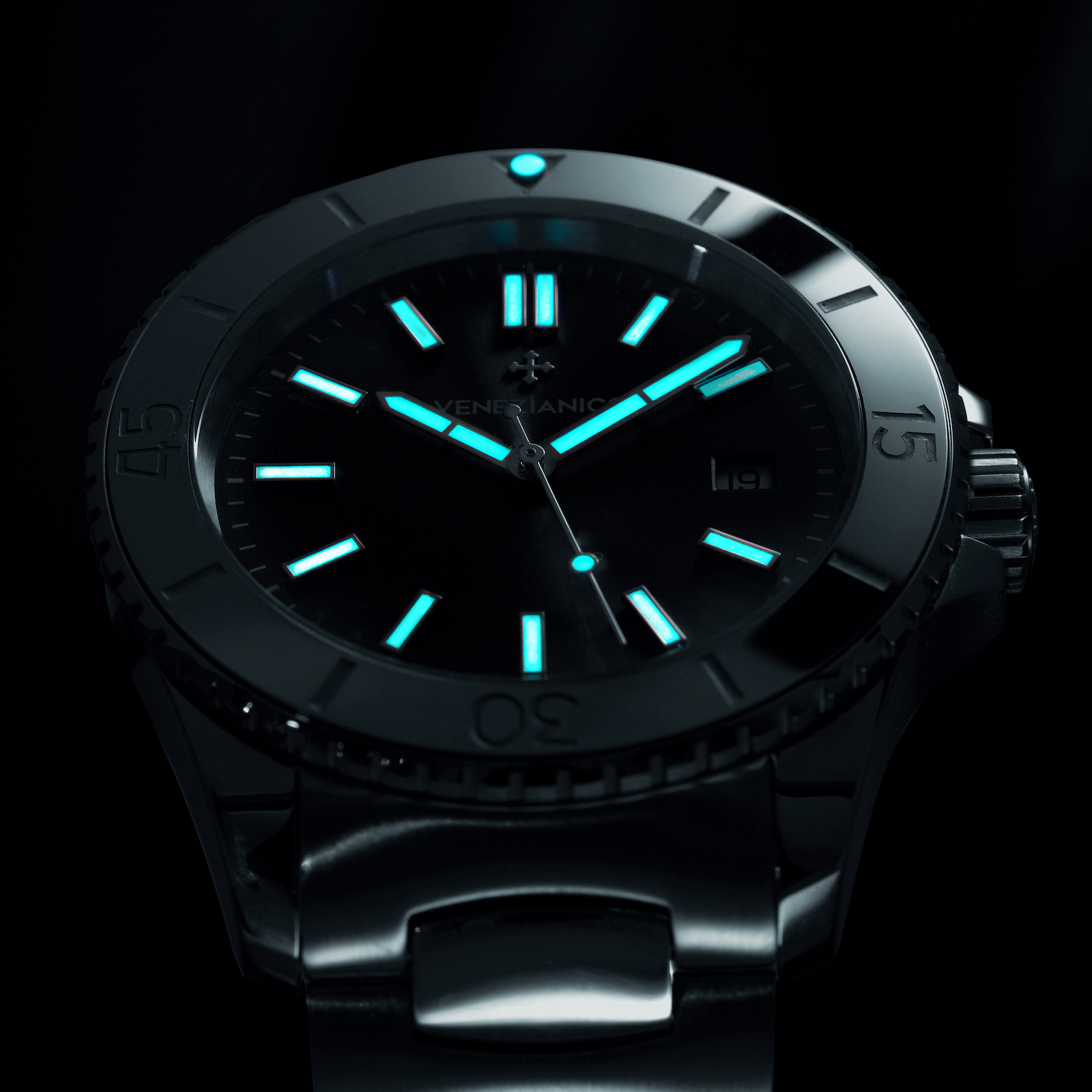 Venezianico Automatic Watch Nereide Tungsteno Blue