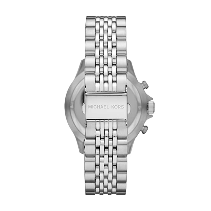 Michael Kors Men's Watch Bayville Chronograph Black Blue